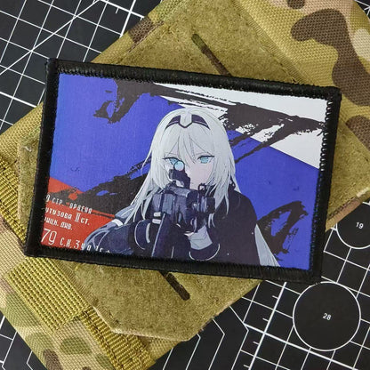 Écusson tactique de moral de Girls'Frontline