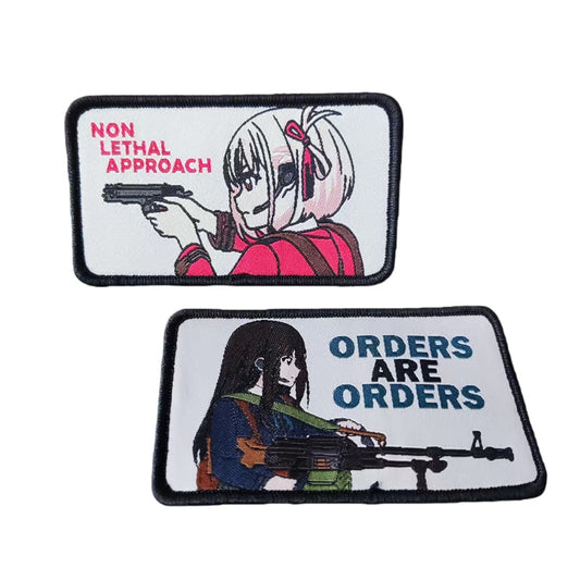 Lycoris Recoil Hook & Loop Tactical Morale Patch