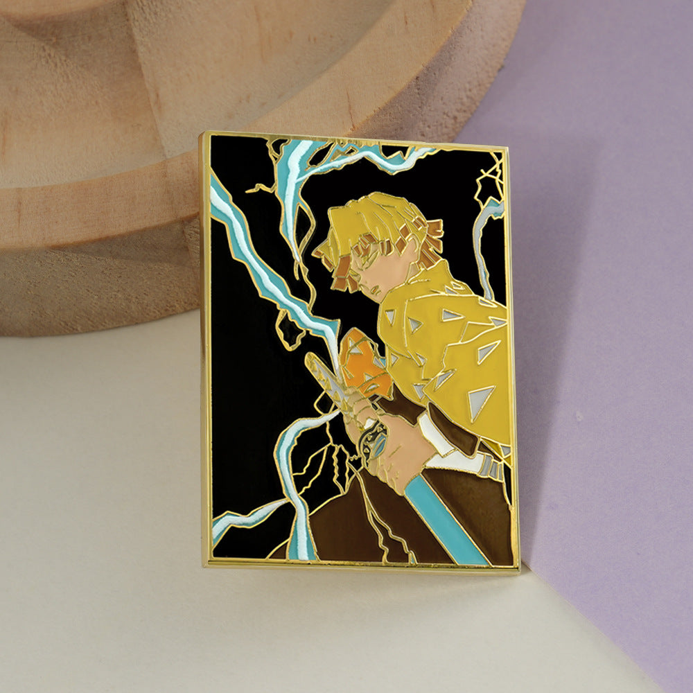 Zenitsu Metal Pin