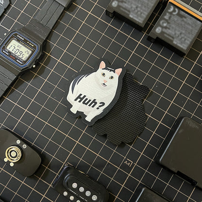 Huh? Confused Cat Meme Tactical Morale Patch