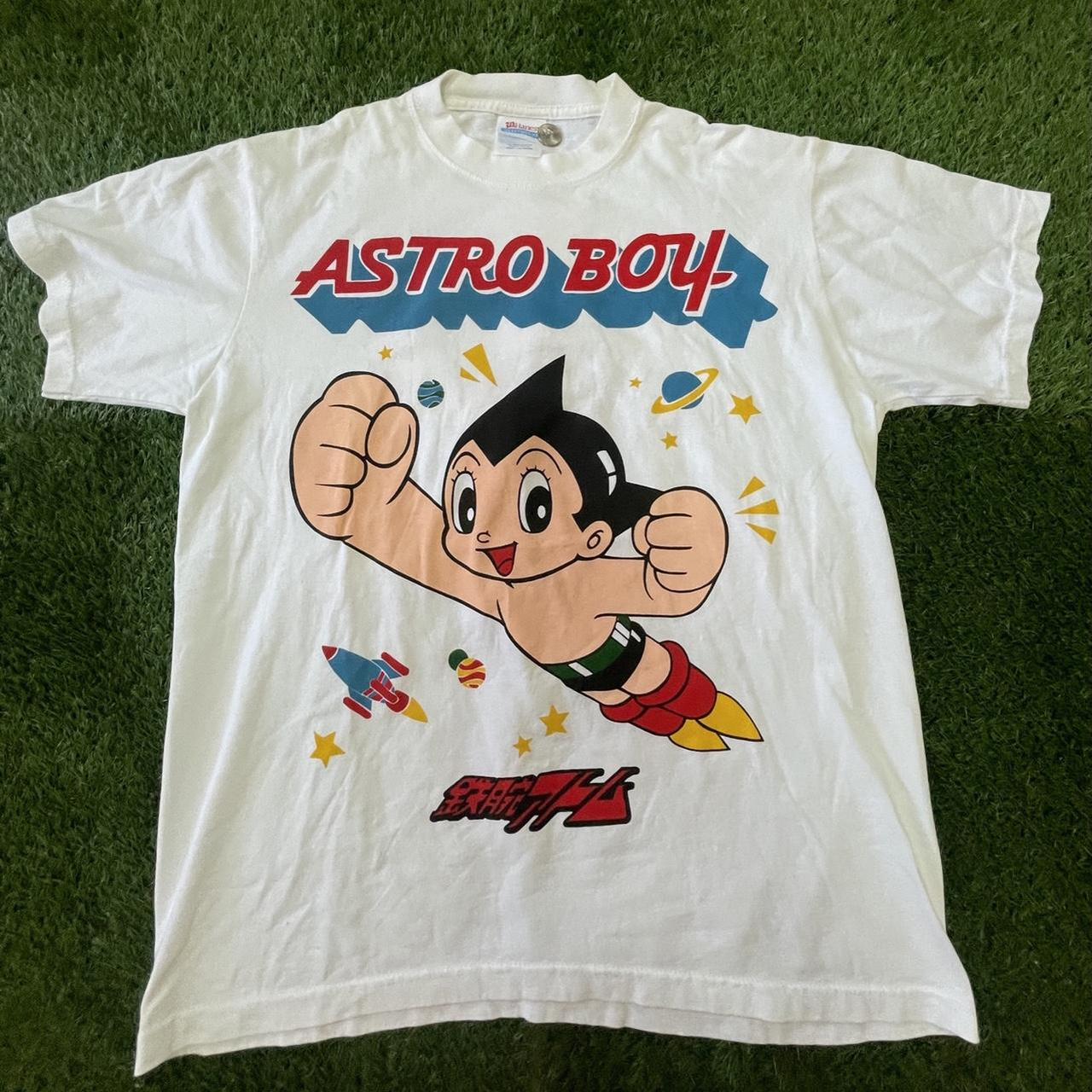 T-Shirt aus reiner Baumwolle mit Akira Cyberpunk Kaneda DTG-Druck