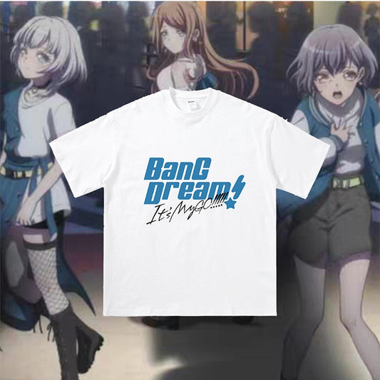 Dandadan – Süßes, ästhetisches Langarm-T-Shirt aus reiner Baumwolle