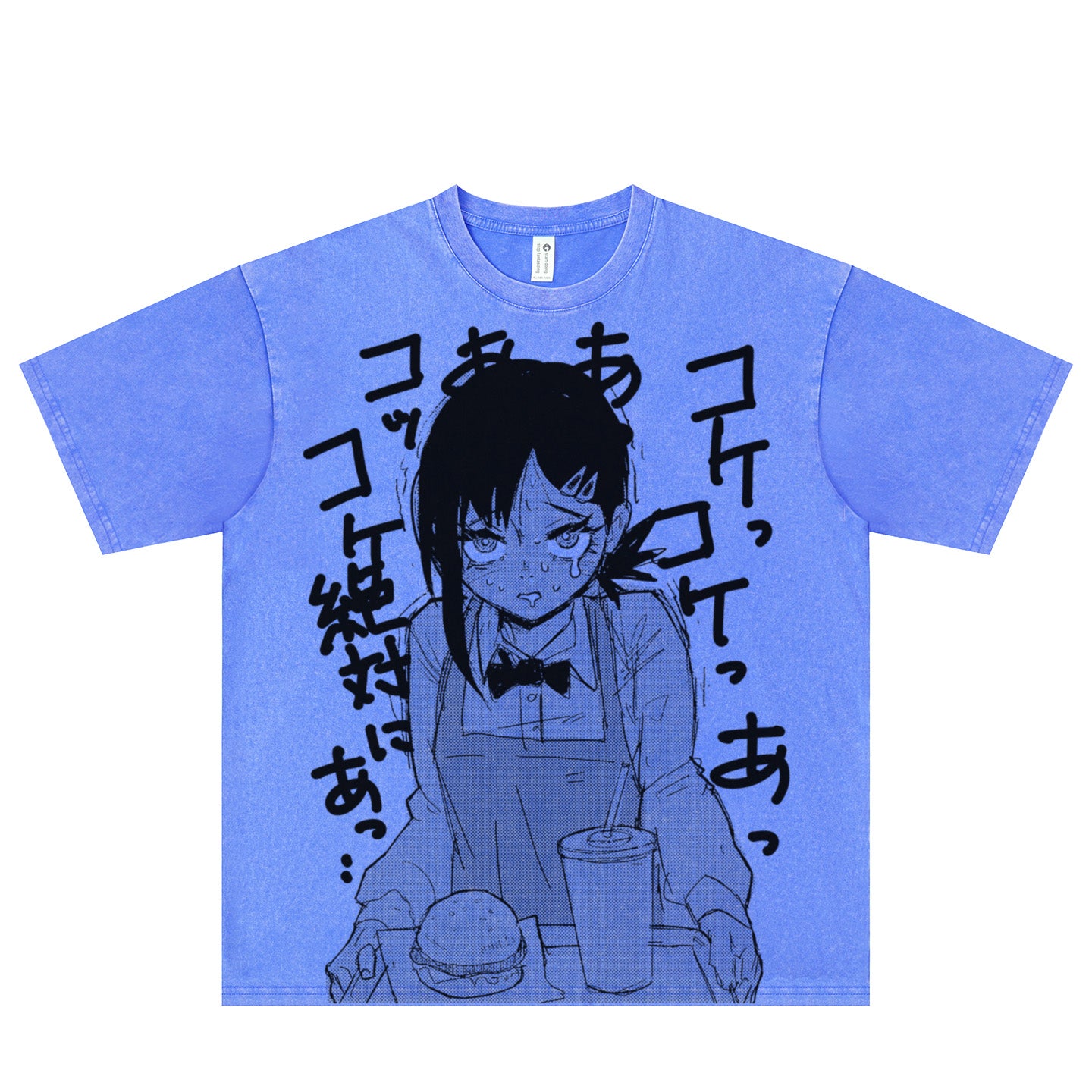 Dandadan – Süßes, ästhetisches Langarm-T-Shirt aus reiner Baumwolle