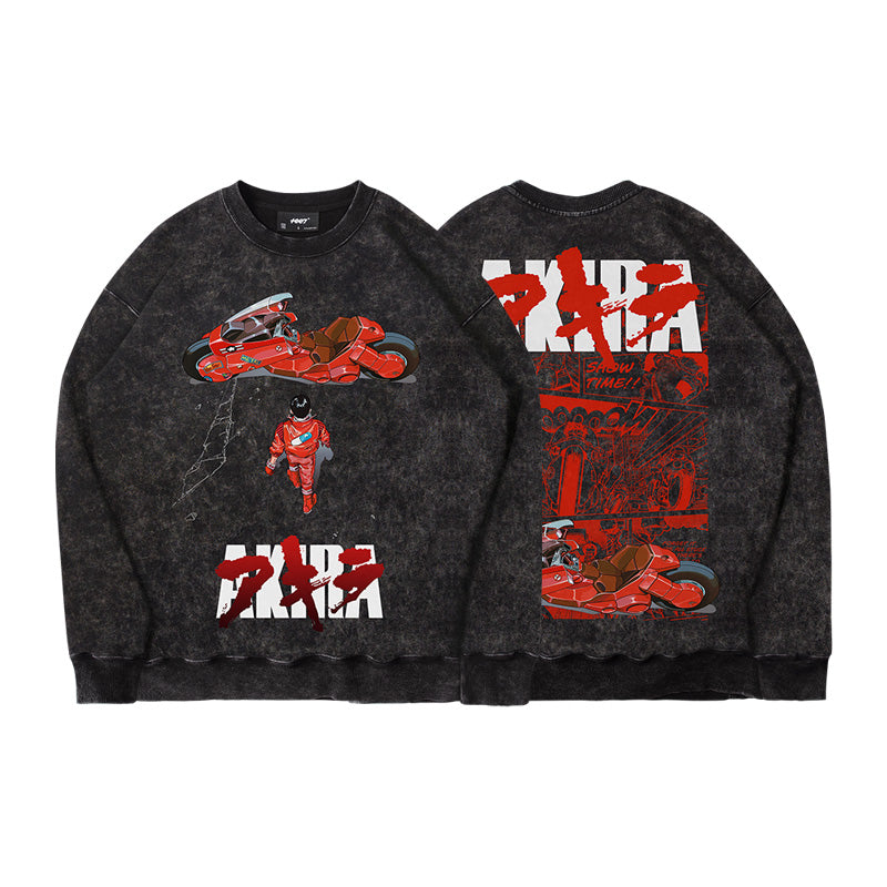 Reiner Baumwollpullover „Offensichtlich gestohlen“ von Kusanagi CT-3X