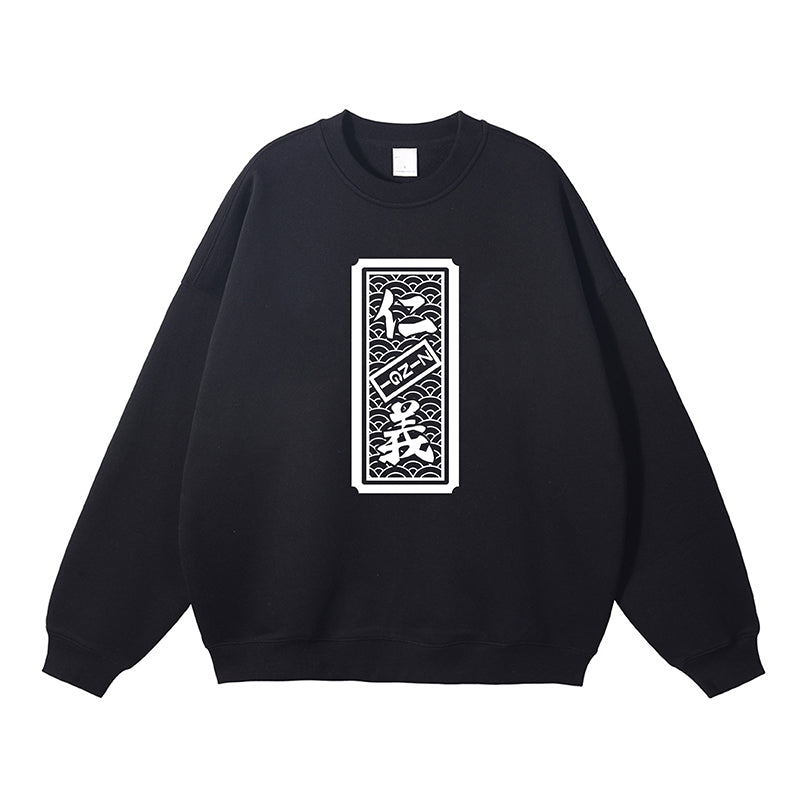 Pure Cotton Dandadan Sød æstetisk langærmet T-shirt