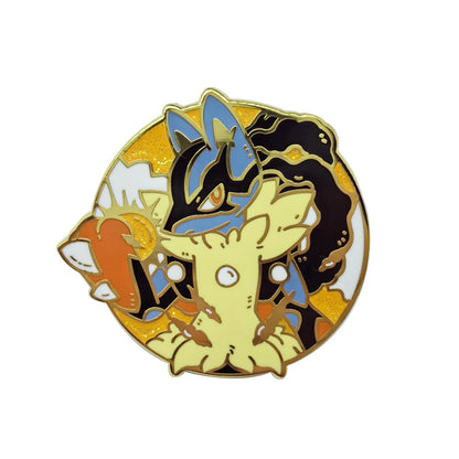 Classic Japanese Anime Spirit Beast Metal Pin