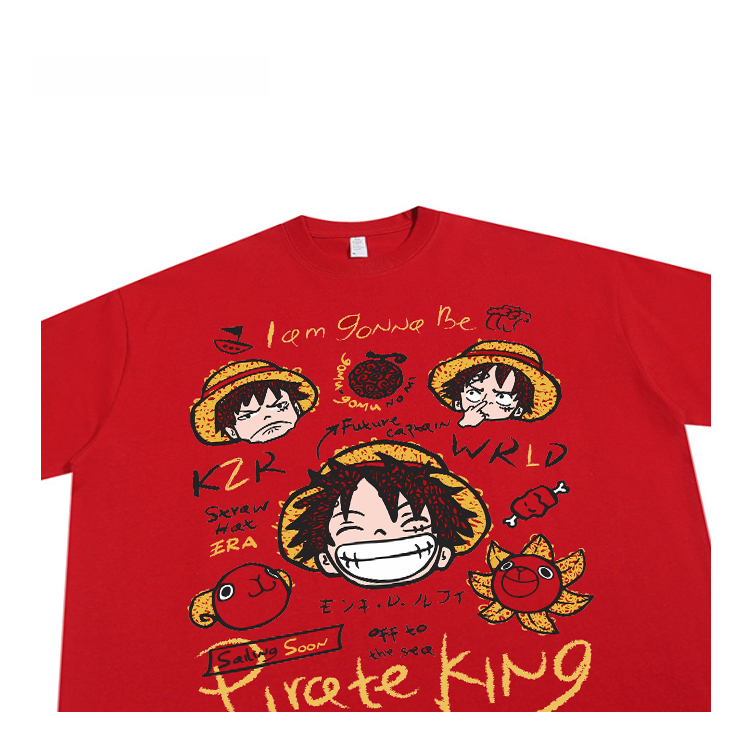 Puur katoenen Dandadan schattig esthetisch T-shirt met lange mouwen