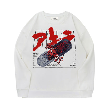 Reiner Baumwollpullover „Offensichtlich gestohlen“ von Kusanagi CT-3X