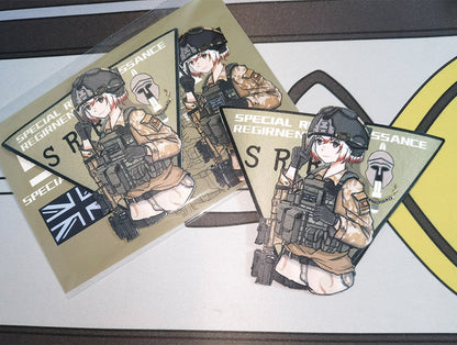Écusson tactique de moral de Girls'Frontline