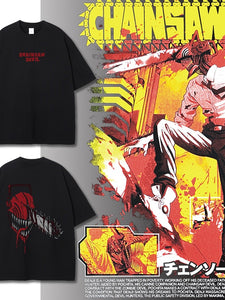 Pure Cotton Chainsaw Man T-shirt