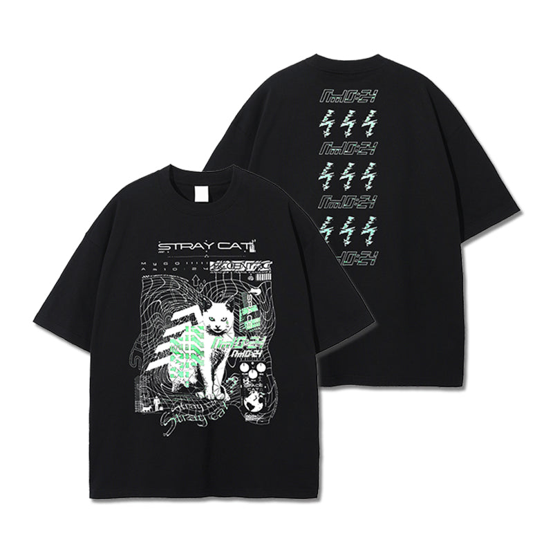 Pure Cotton Dandadan Sød æstetisk langærmet T-shirt
