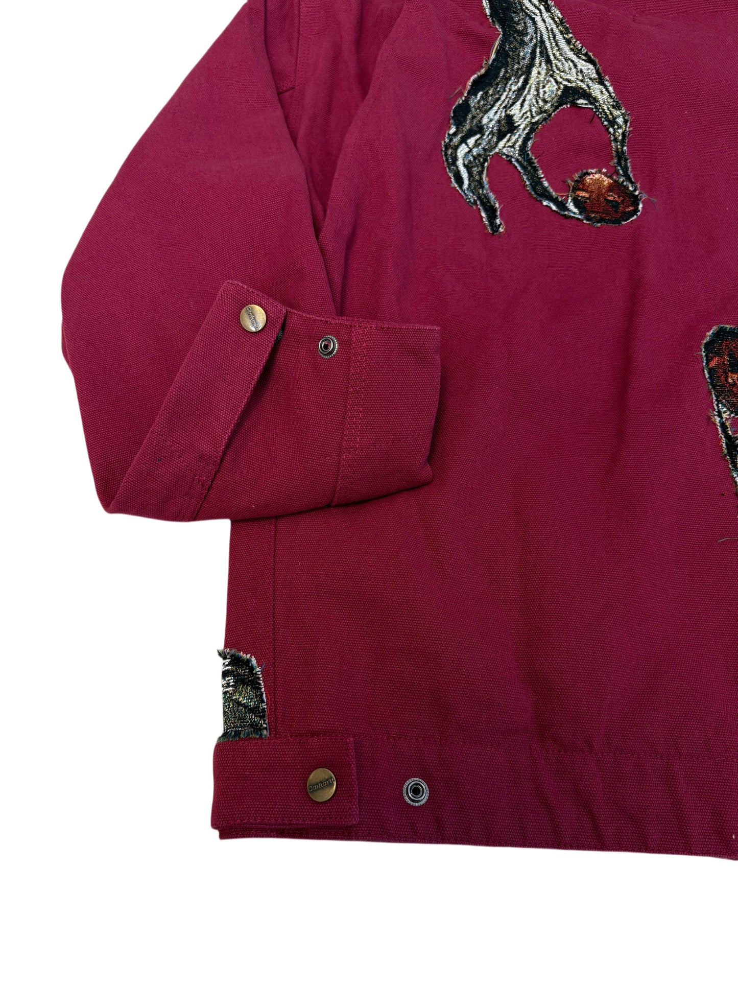 Sweat à capuche gothique à col en fourrure