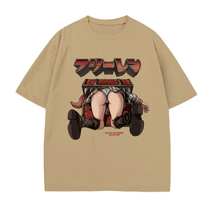 Pure Cotton Unisex Frieren Anime Graphic Tshirt