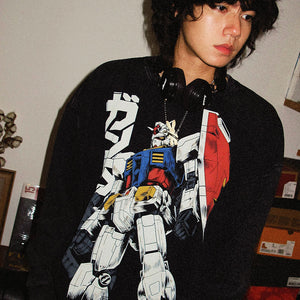 Reiner Baumwollpullover „Offensichtlich gestohlen“ von Kusanagi CT-3X