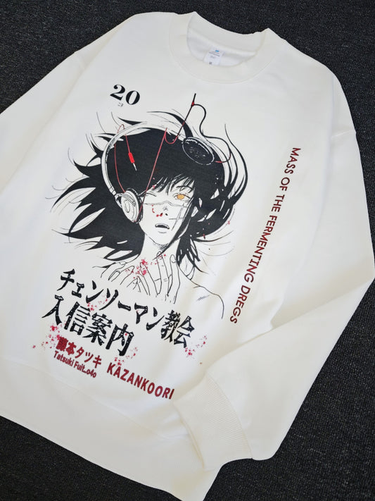 Chainsaw Man Asa Yoru Crewneck Sweatshirt