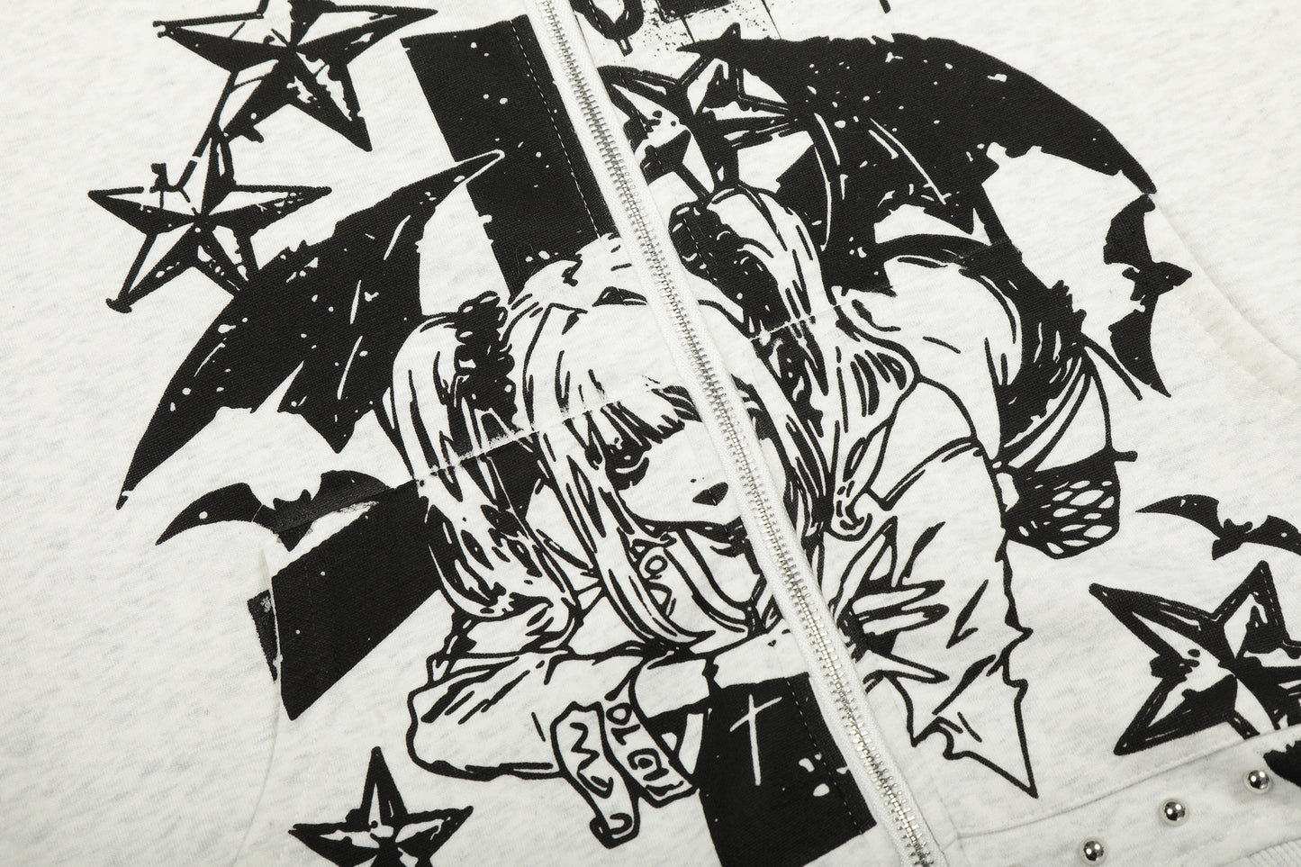 Death Note Misa Amane Faux-Fur Collar Hoodie