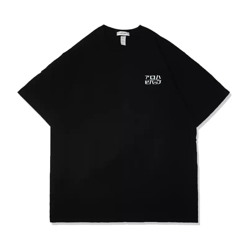 Ren Bomuld Cowboy Bebop Spike Spiegel Logo T-shirt