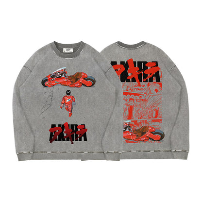 Reiner Baumwollpullover „Offensichtlich gestohlen“ von Kusanagi CT-3X