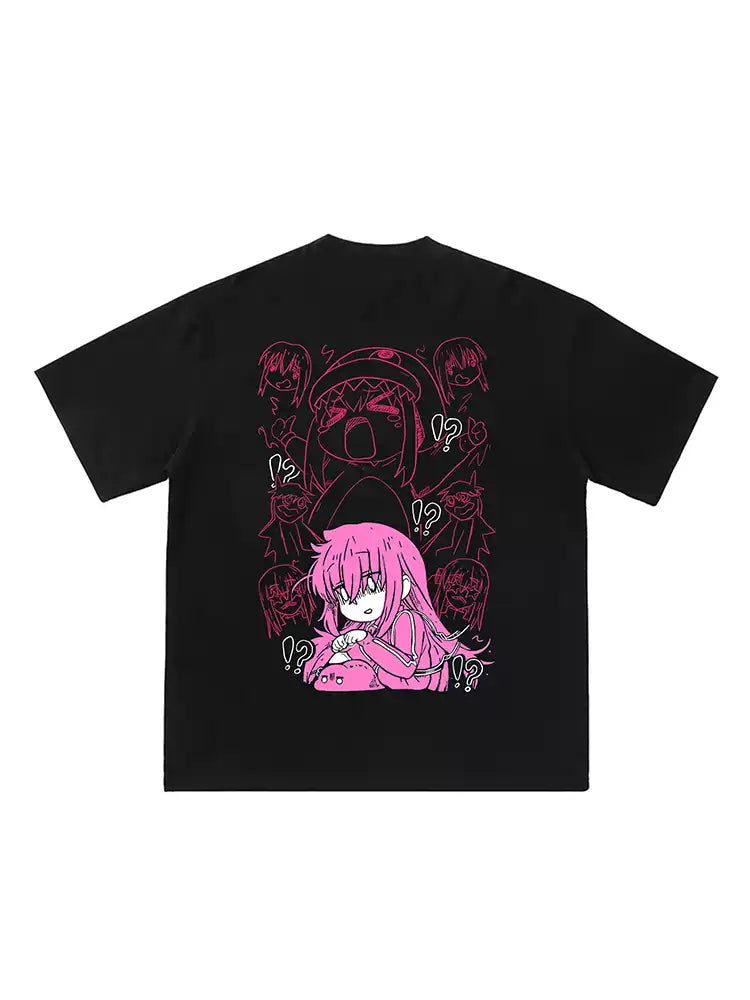 Pure Cotton Bocchi The Rock Gotou Hitori T-paita