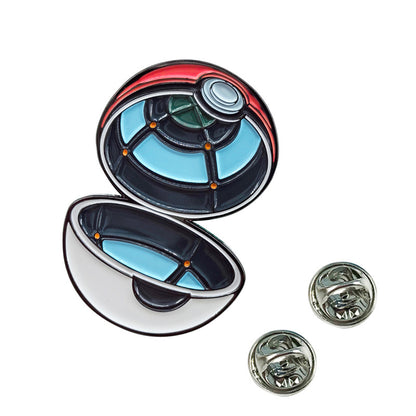 Classic Japanese Anime Spirit Beast Metal Pin Badge