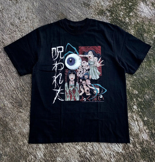 Dandadan – Süßes, ästhetisches Langarm-T-Shirt aus reiner Baumwolle