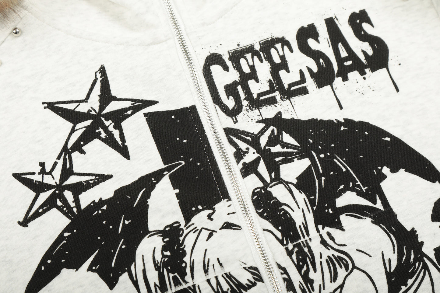 Death Note Misa Amane Faux-Fur Collar Hoodie