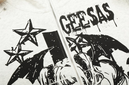 Death Note Misa Amane Faux-Fur Collar Hoodie