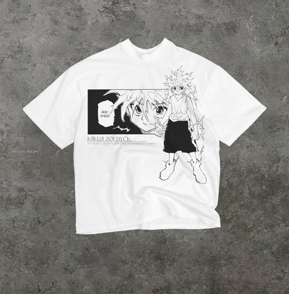 Hunter X Hunter Killua Double-sided Print T-shirt