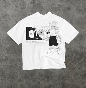 Hunter X Hunter Killua Double-sided Print T-shirt