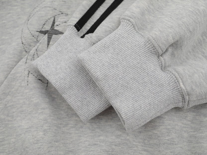 Puur katoenen Dandadan schattig esthetisch T-shirt met lange mouwen