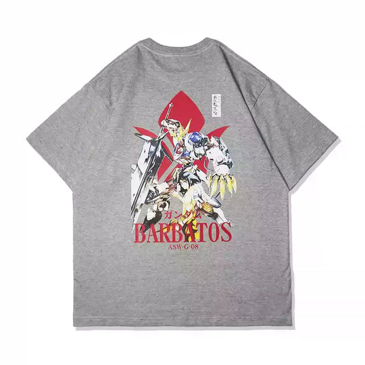 Pure Cotton Mobile Suit Gundam Barbatos Tshirt