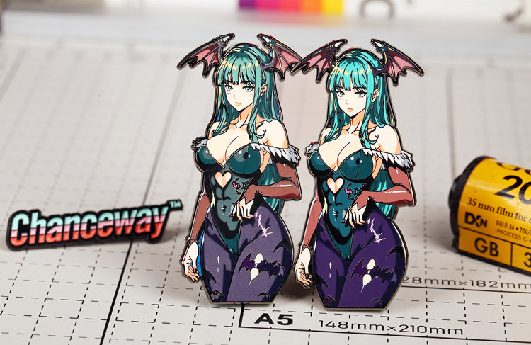 Morrigan Aensland Morrigan Aensland Metal Enamel Pin