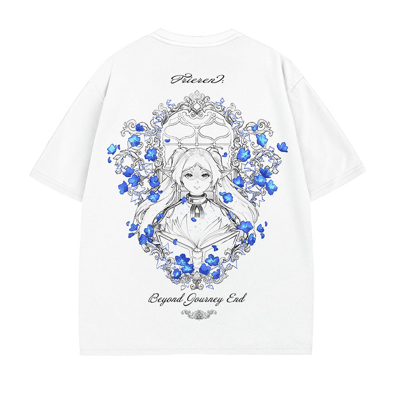 Dandadan – Süßes, ästhetisches Langarm-T-Shirt aus reiner Baumwolle