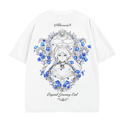 Dandadan – Süßes, ästhetisches Langarm-T-Shirt aus reiner Baumwolle