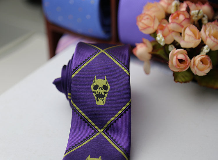 JoJo’s Bizarre Adventure Kira Yoshikage Premium Tie