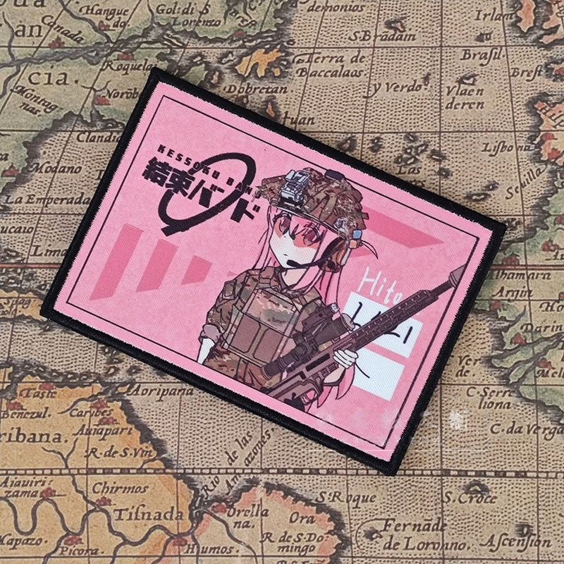 Gotou Hitori Hook & Loop Badge