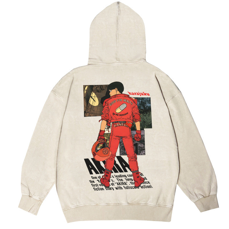 AKIRA Retro Oversized Hoodie