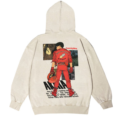 AKIRA Retro Oversized Hoodie