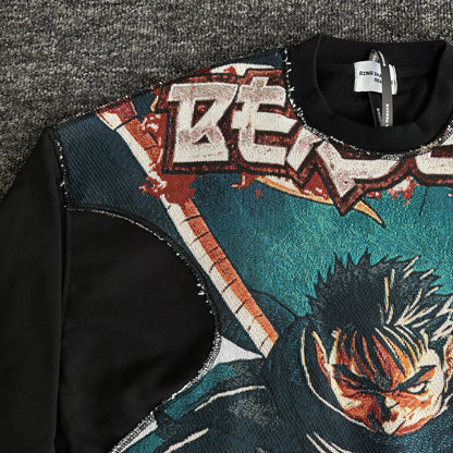 Sweat à capuche gothique à col en fourrure