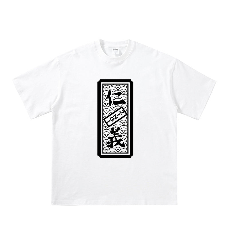 Camiseta de manga comprida Dandadan de algodão puro com estética fofa