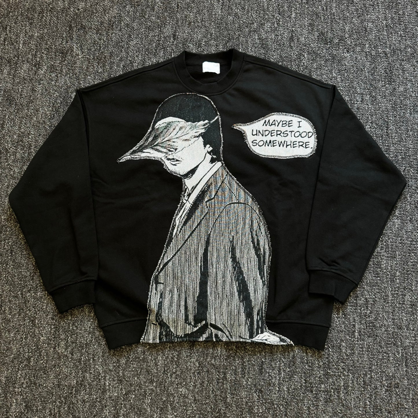 Sweat à capuche gothique à col en fourrure