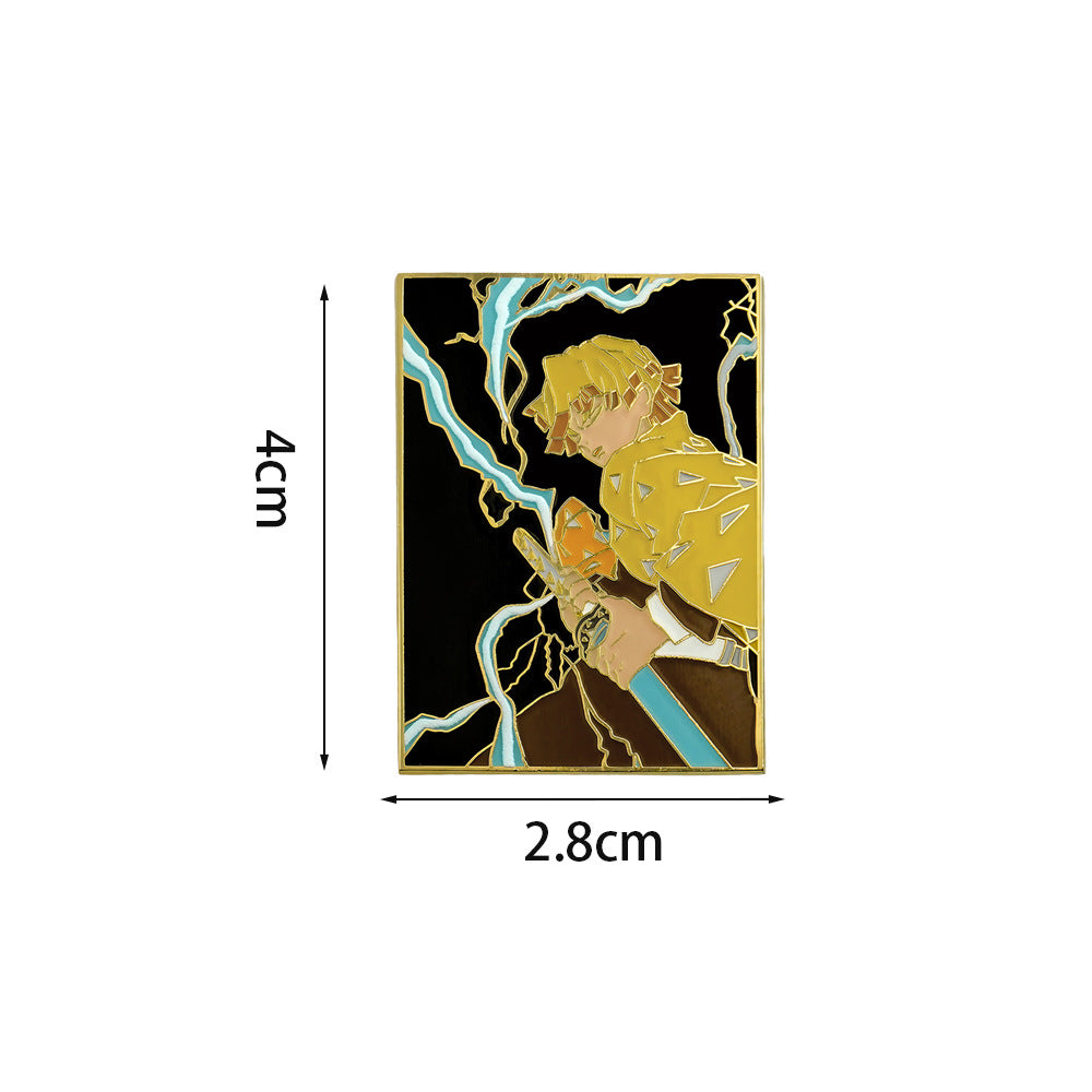 Zenitsu Metal Pin