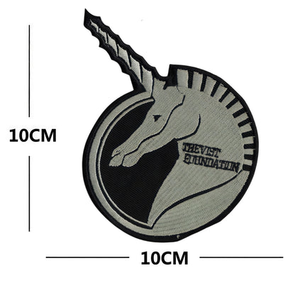 “Newtype Frequency” Embroidered Hoodie