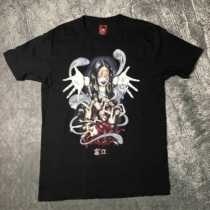 Dandadan – Süßes, ästhetisches Langarm-T-Shirt aus reiner Baumwolle