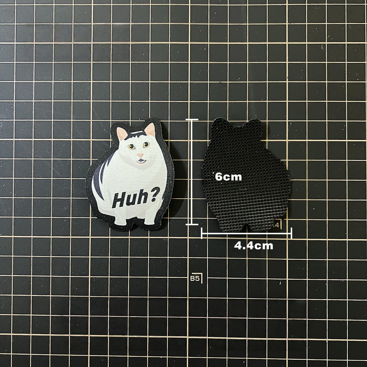 Huh? Confused Cat Meme Tactical Morale Patch