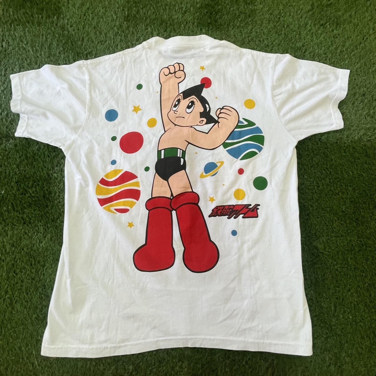 T-Shirt aus reiner Baumwolle mit Akira Cyberpunk Kaneda DTG-Druck