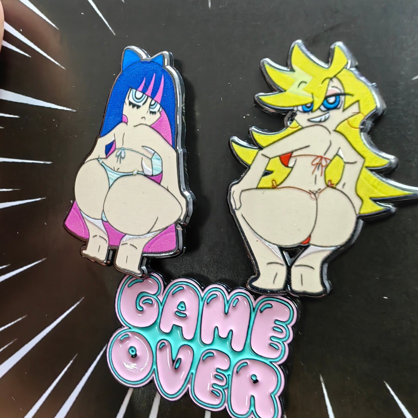 Broche en métal Genshin Furina