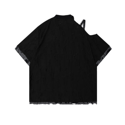 Dandadan – Süßes, ästhetisches Langarm-T-Shirt aus reiner Baumwolle