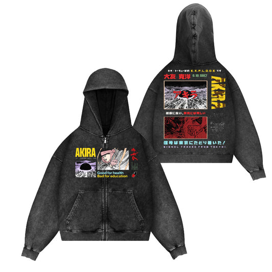 AKIRA DTG Printed Oversized Hoodie