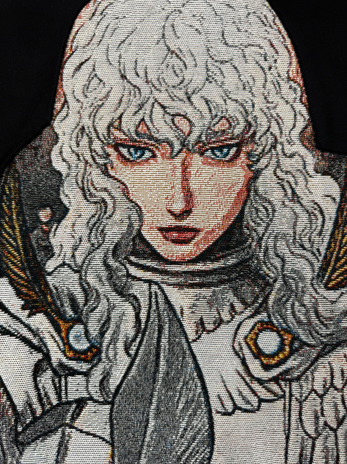 Berserk Griffith -brodeerattu huppari